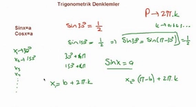 Trigonometri Denklemler Konu Anlatımı
